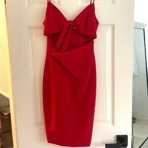 Meshki Red Mini Dress